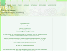 Tablet Screenshot of fewo-hartmann-freiburg.de